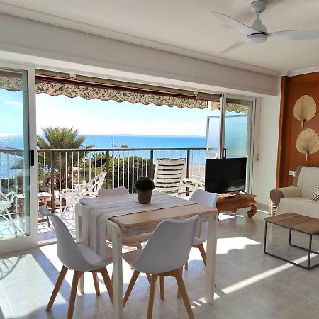 Apartamento Santa Pola Primera Linea De Playa Eksteriør bilde